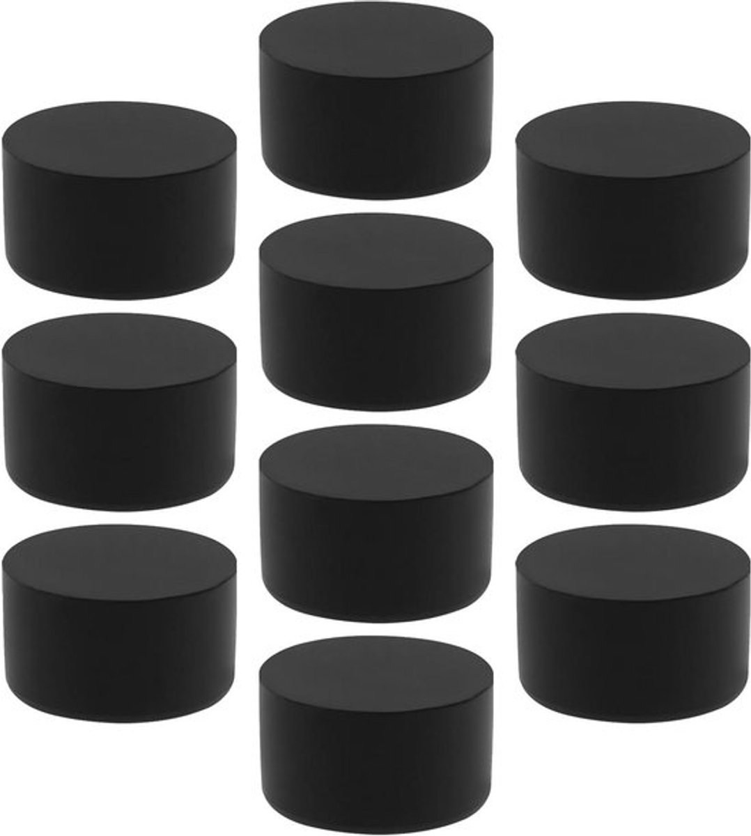 Rubberen Afdichting - Vervangingsonderdelen - 10 stuks - Rubber - Drijverklep - Rubberen Plug - Wit - Compatibel met Geberit Drijverklepvoet.