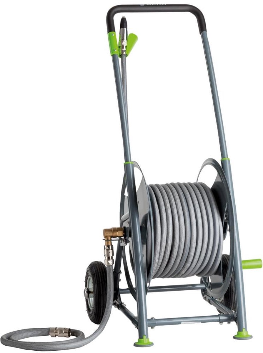 Karasto GEKA Plus Slangwagen P40SST (voor drinkwater, frame gepoedercoate stalen buis, aansluitingen G 3/4 - ShopVlot
