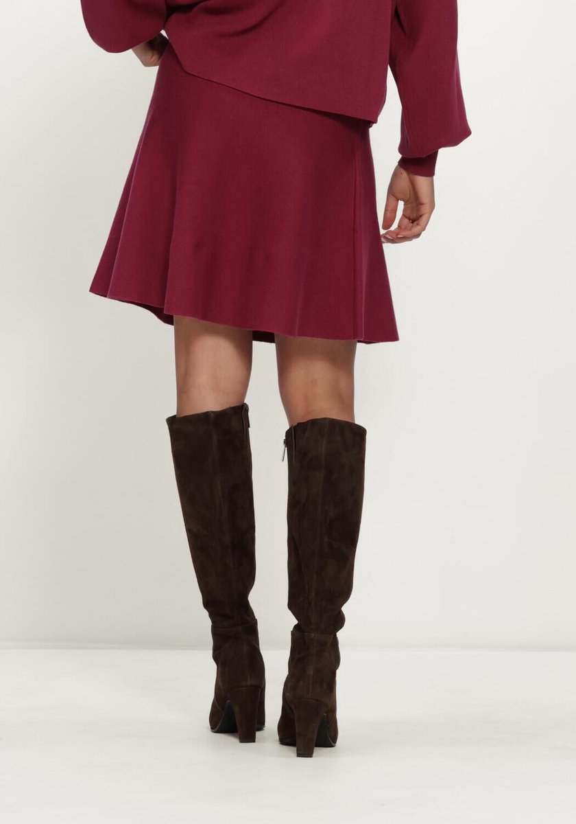 MSCH Copenhagen Mschmercy East Skirt Dames - Korte rok - Bordeaux - Maat S/M