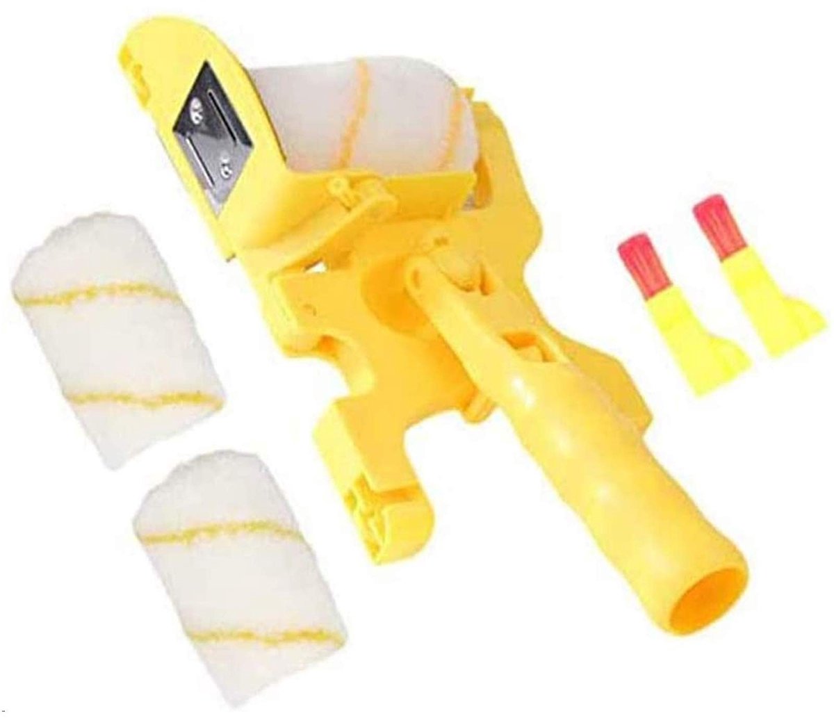 Elzusha - Clean-Cut Roller Brush - Verfkwast voor Efficiënt Schilderen - Draagbaar