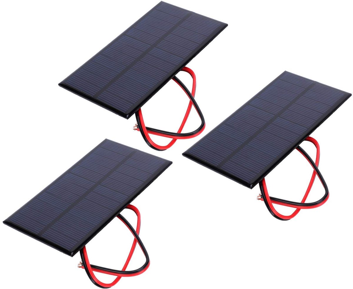 Elzusha - 3 Stuks DC 6V 1W Zonnepaneel Module