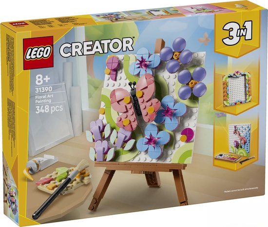 LEGO Creator Floral Art Painting 31390 (5/8)