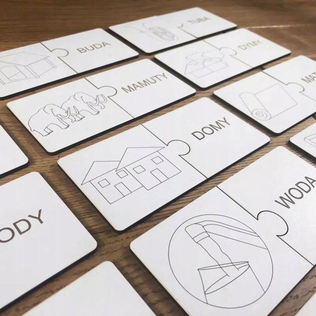 Woordpuzzel Deel 2 - Educatief Leespuzzel voor Kinderen