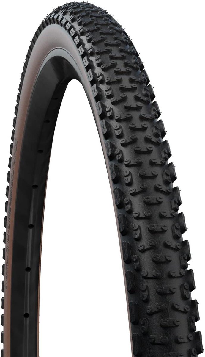 Gravelband Vouwband - All-round Band - Fietsen Buiten - Performance Line - 50-622 - Zwart Bronzo