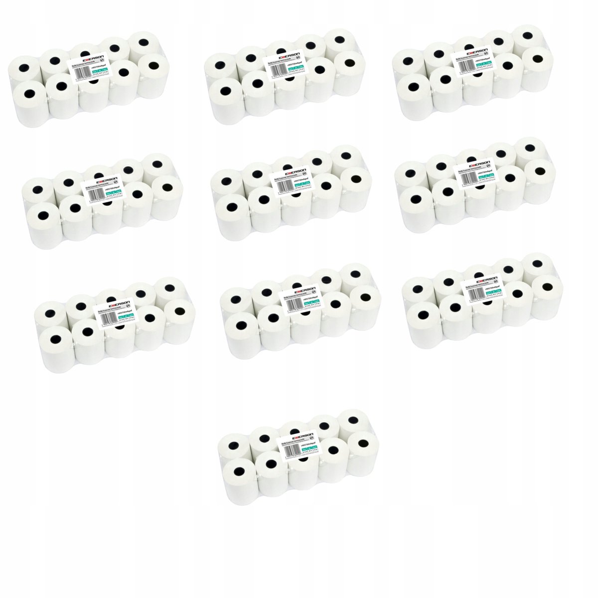 Thermische Kassabonnen Rollen 57mm x 25m - Set van 10