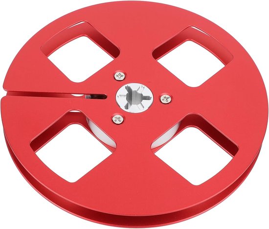 Lege Spoel 1/4 Inch 5 Inch 4 Gaten Universele Open Reel voor Cassette Speler - Aluminium Legering NAB Flens voor Audio-opnames — afbeelding 2