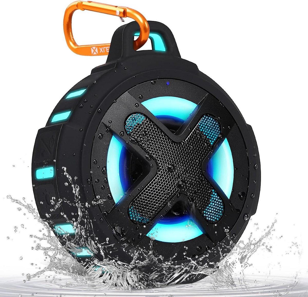 Draagbare Bluetooth Speaker - Waterdichte Speaker - Muziek Luisteren - IP67 Gecertificeerd - 8W Geluid - Zwart