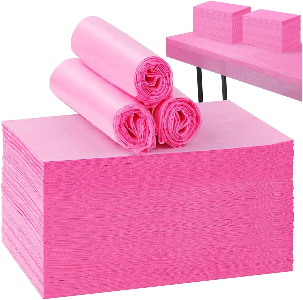 Verwisselbare Fleece Massageslopen - 100 Stuks - Zachte en Kwalitatieve Non-Woven Dekens voor Spa en Tattoo - 80x180cm, Ideaal voor Beauticians en Wellness Behandelingen