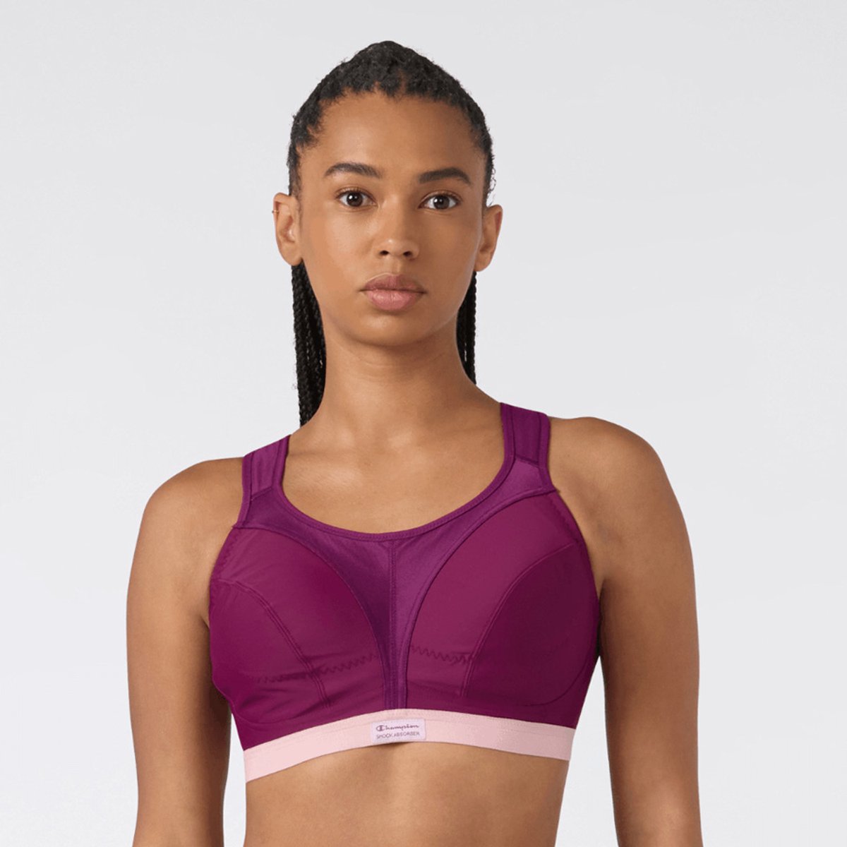 Shock Absorber Active D+ Classic Sport BH - Dark Purple - 80E