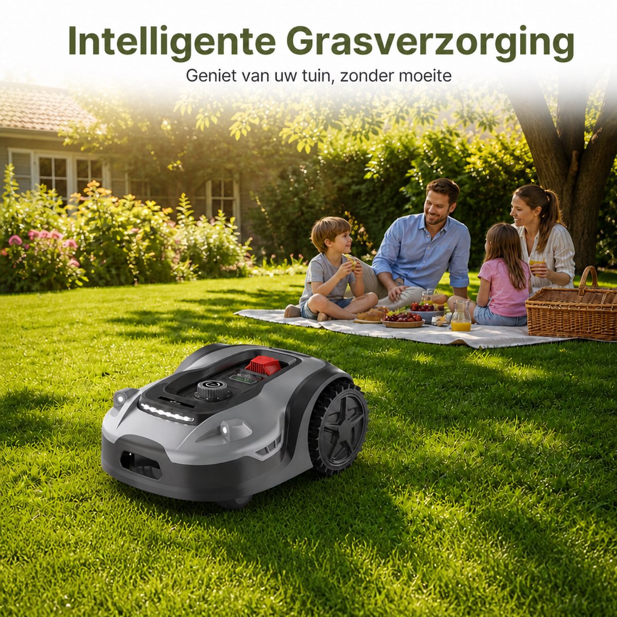 Zoef Hans Robotmaaier tot 2000 m² met Afdekkap en Wifi - afbeelding 3