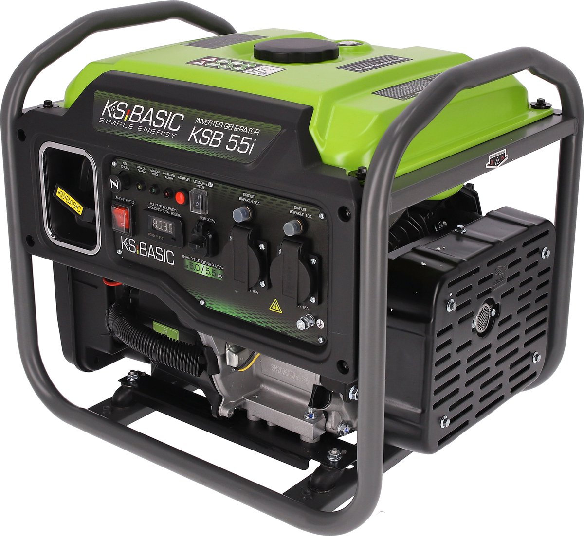 Invertergenerator K&S Basic KSB 55i - 5,5 kW - 230V - 34 kg