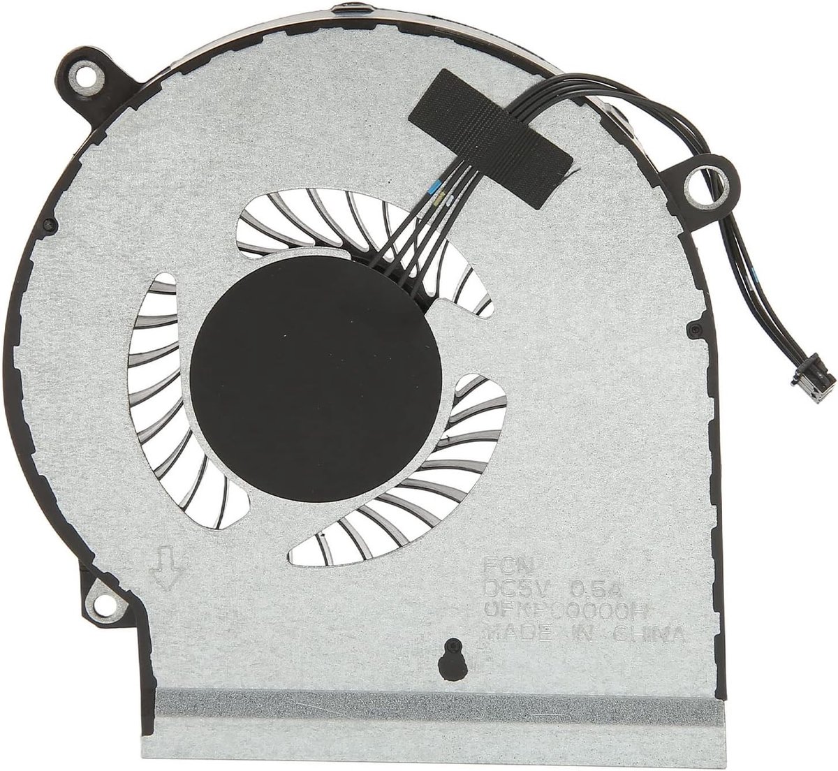 Stille 4-Pin Koelventilator voor Laptop CPU en GPU, Vervangingsonderdeel voor OMEN 15 Dc, Verlaagt Temperatuur bij Continu Gebruik