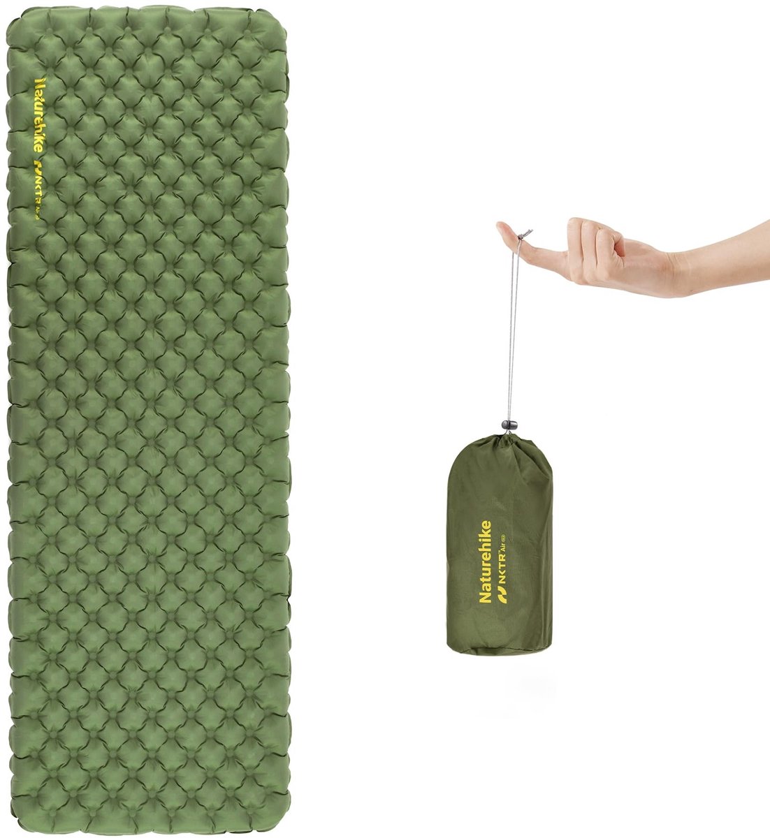 Elzusha - Ultralight Zelfopblazend Isomatt voor Kamperen