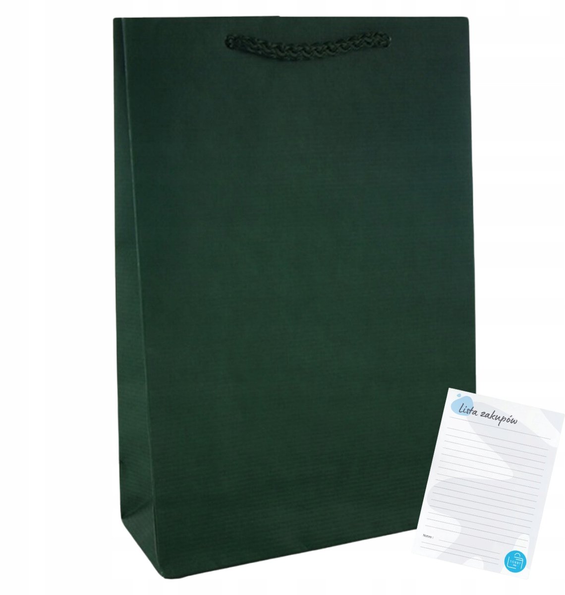 Groene papieren cadeauzakjes Prestige 24x9x32cm - Pak van 25 stuks
