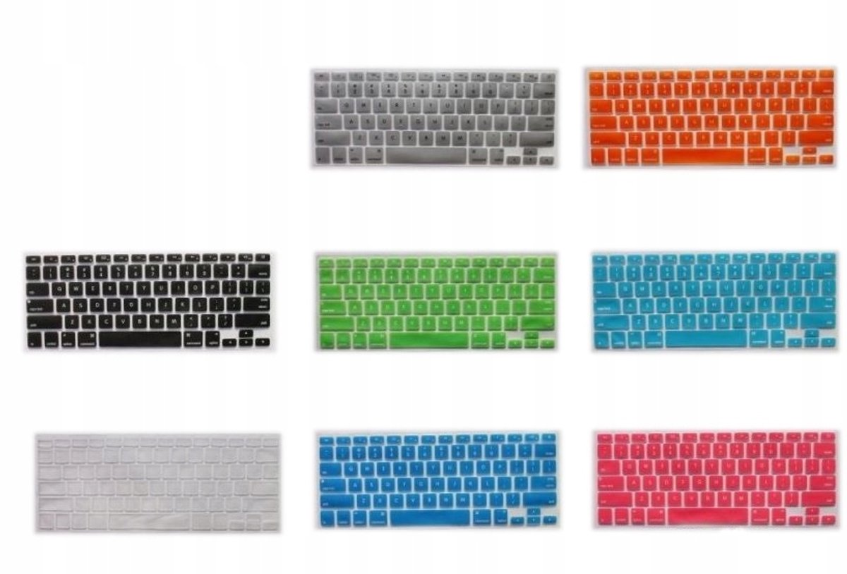 Siliconen Toetsenbord Cover voor MacBook Pro Air Retina 13" 15" US
