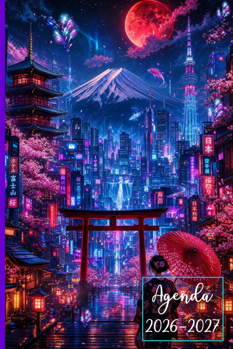 Agenda Scolaire 2026-2027 Japon: Planificateur Journalier 1 Page par Jour pour Garçons,Filles: Primaire,Collège, Lycée - ShopVlot