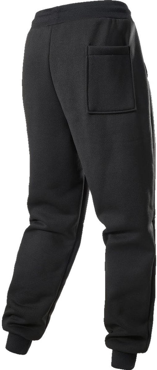 Currero Warme Broek Heren Thermo Fleece Winterbroek Joggingbroek Sweatpants + Donkerblauw Zwart