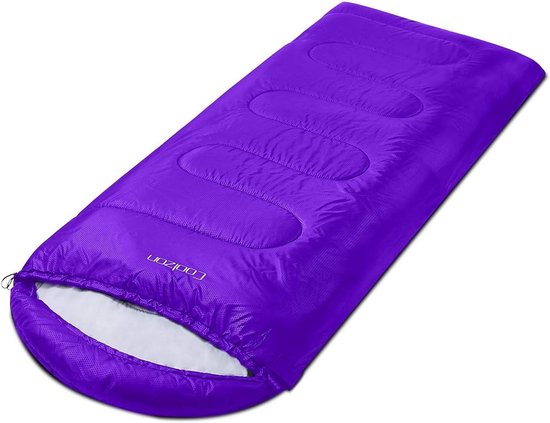 Lakenzak 2 Persoons - Paars - Comfortabel en Warm - Voor Kamperen en Reizen — afbeelding 3