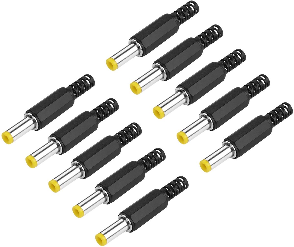 Elzusha - Vervangbare DC 5.5mm x 2.5mm Solder Power Supply Adapter
