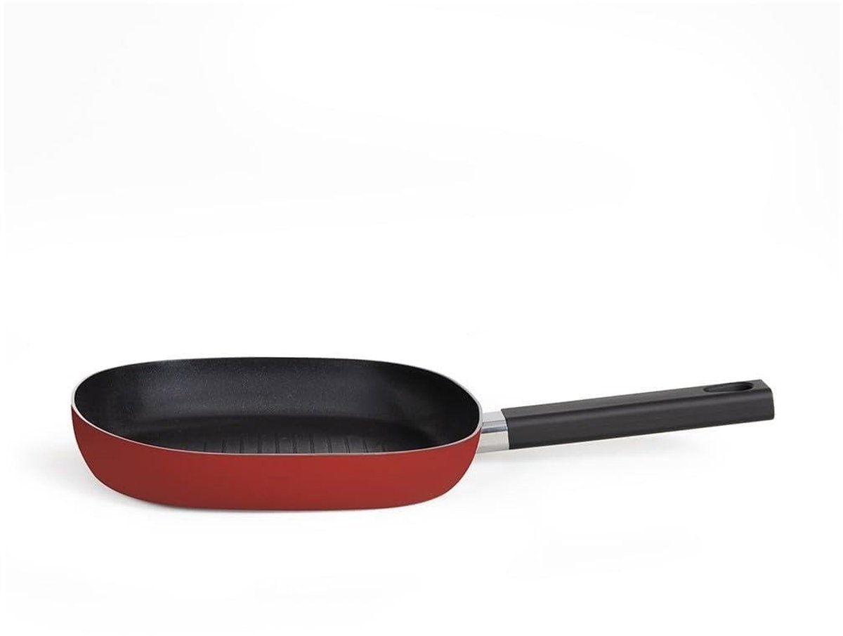 Elzusha - Aluminium Grill met Hittebestendige Handgreep 24 cm