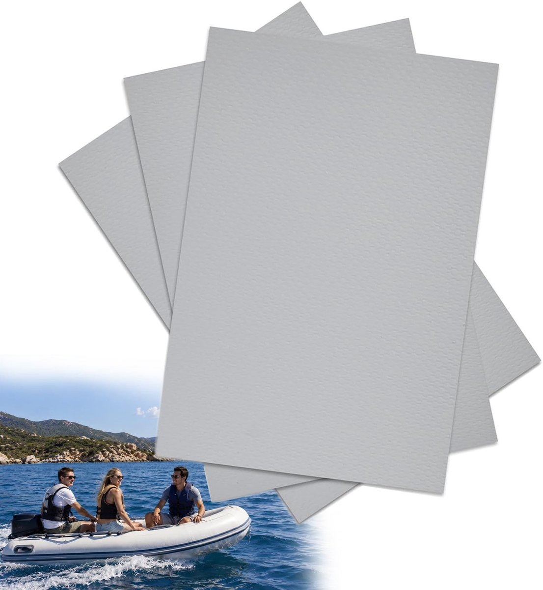 Elzusha - PVC Reparatieset voor Opblaasbare Botens en Kayaks