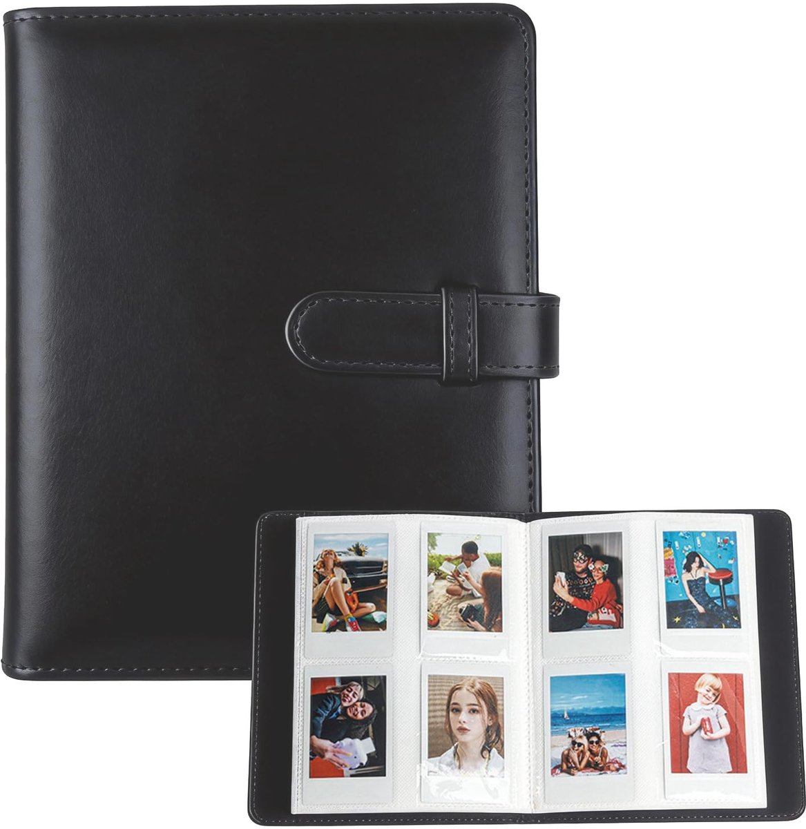 Elzusha - Mini Fotoalbum met 256 Compartimenten
