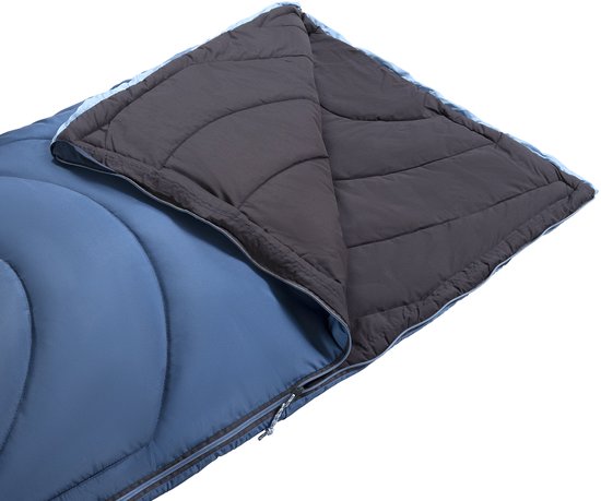 NOMAD® Bronco Slaapzak - 205x80cm Donkerstaal - Lichtgewicht & Kwalitatief - Slaapzak - Incl Hoes - Zachte voering - Koordtunnel van NOMAD — afbeelding 3