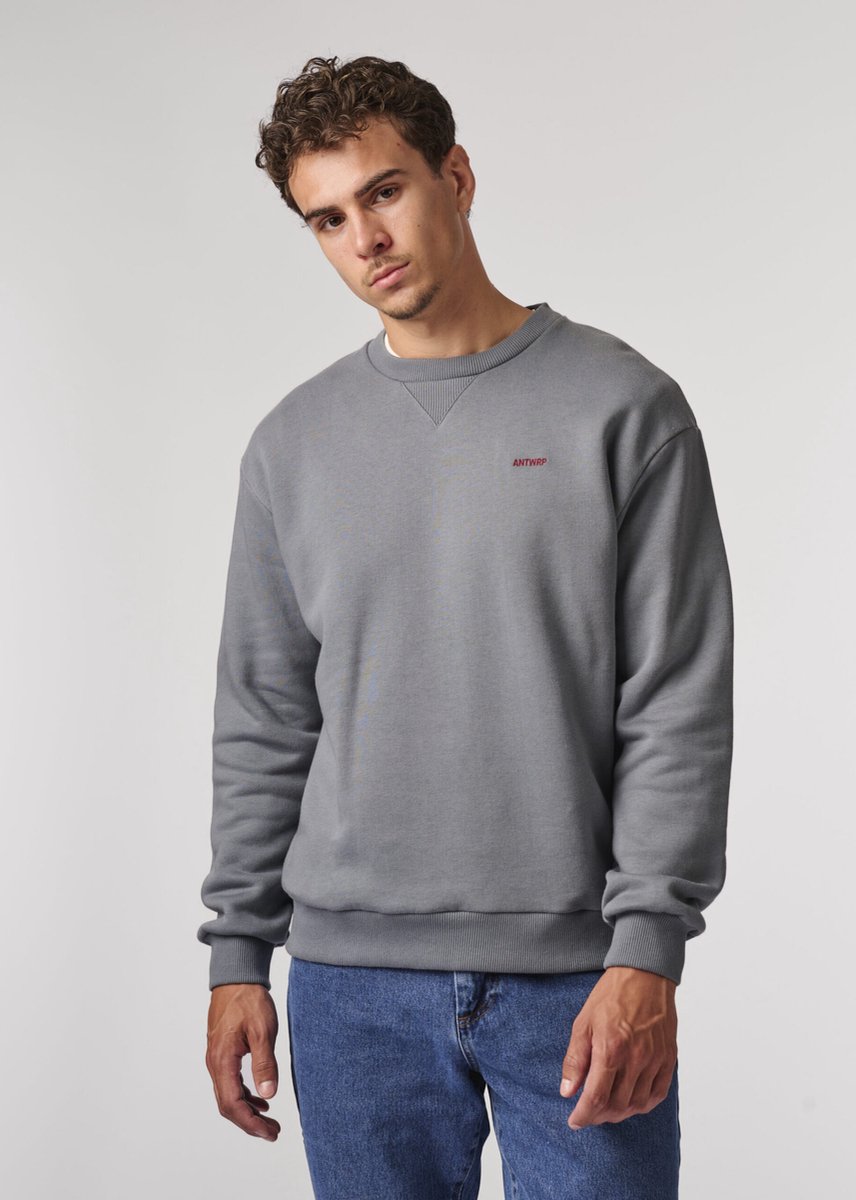 ANTWRP - Heren sweater - Maat XL - Mannen - GRIJS -