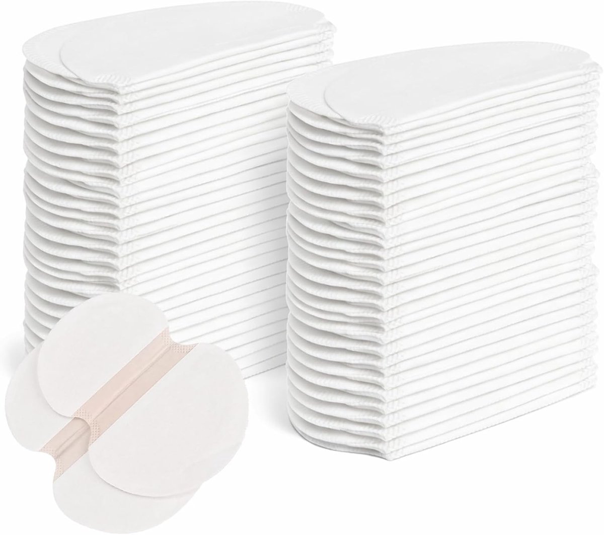 80 Anti-transpiratie Patches voor Onderarmen – Onzichtbare Aisselles Pads, Ademend en Ultra-absorberend voor Geur en Vochtbestrijding