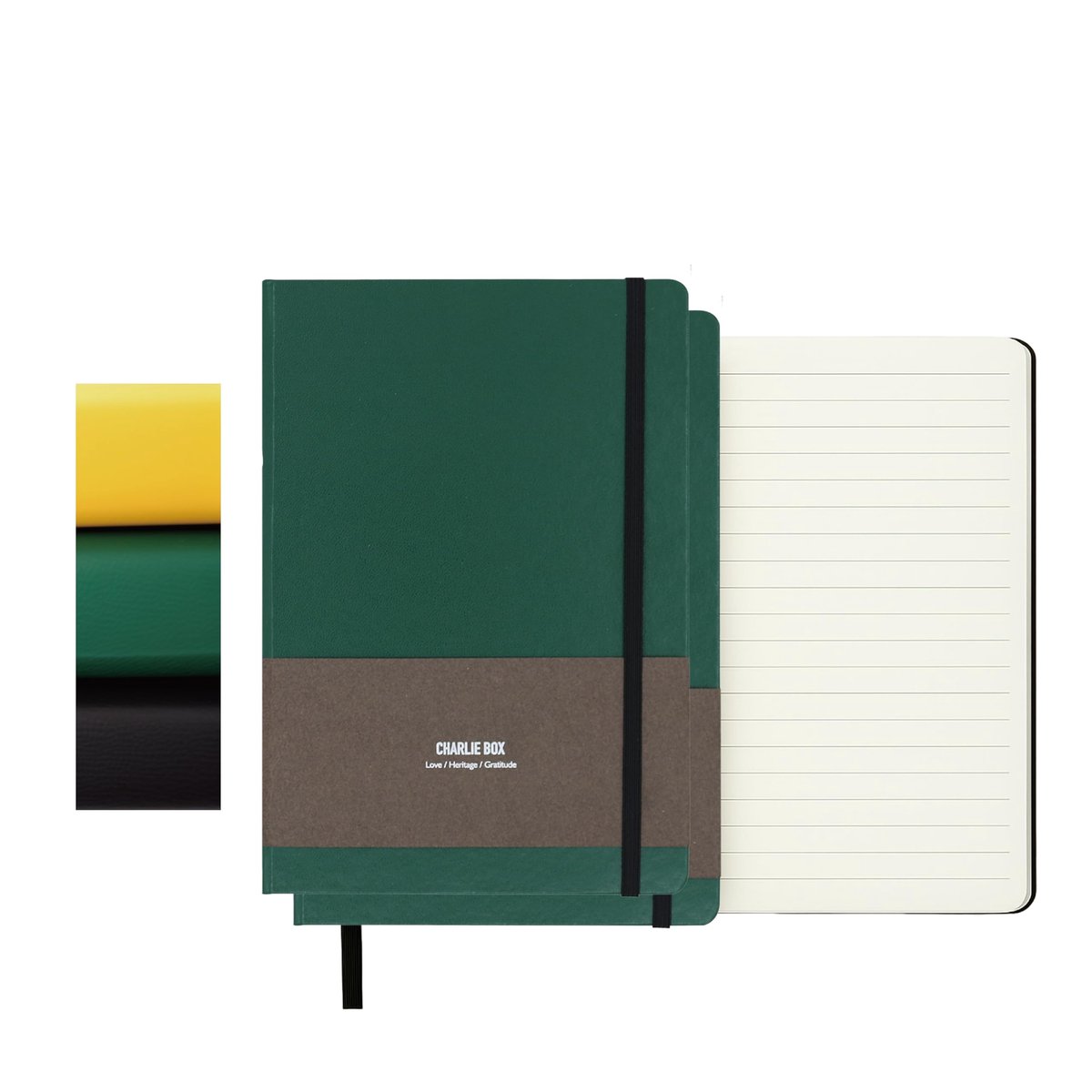 Notitieboek A6 2-Pack - Gevoerd PU Lederen Journal - 192 Pagina's - Perfect voor School en Kantoor - ShopVlot