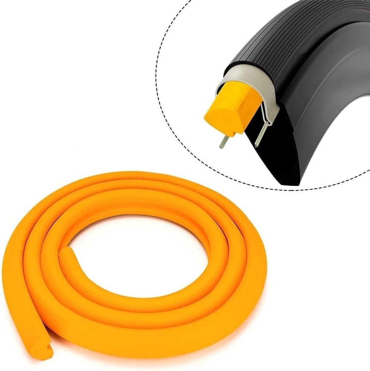Bandeninleg voor Fietsen, Tubeless Bandenbescherming, Luchtinleg voor 700C 27.5 29 Banden, 2.1M Lengte