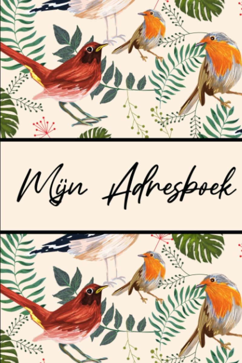 Adresboek alfabetisch register - 106 pagina's - overzichtelijk en handig - altijd je contacten bij de hand - ShopVlot