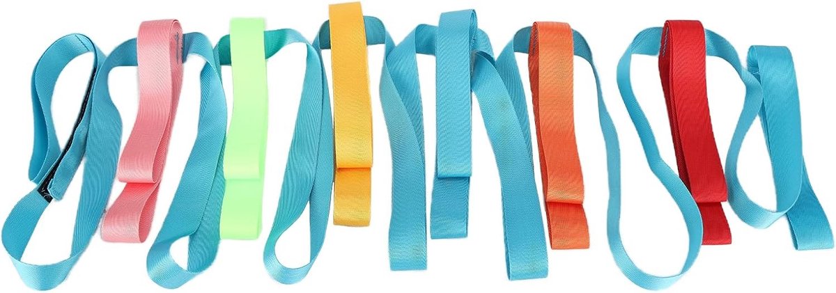 Veilig Loopkoord voor Kinderen met Kleurrijke Handvatten - Duurzaam en Leerzaam Touw voor Actieve Kinderen, Ideaal voor Training en Spel