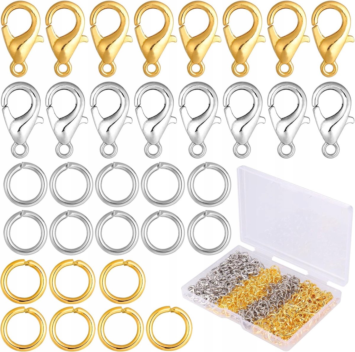 Reparatieset Sieraden: Sluitingen, Ringetjes & Kettingen