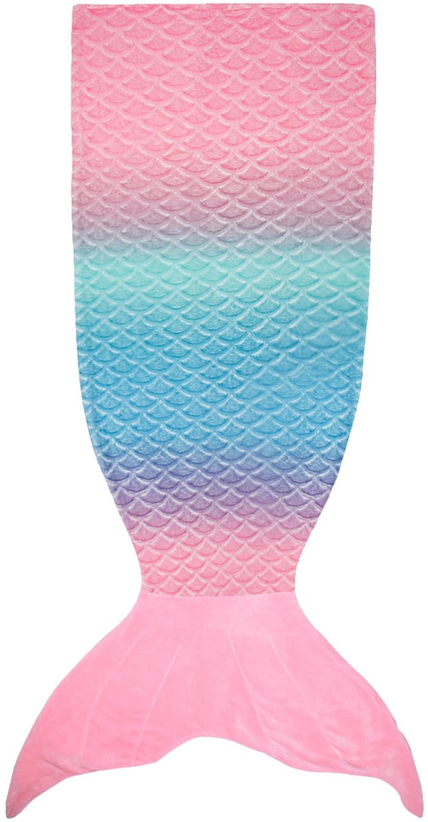 SolidKeus - Zeemeermin Deken van Fluffy Fleece voor Volwassenen en Kinderen