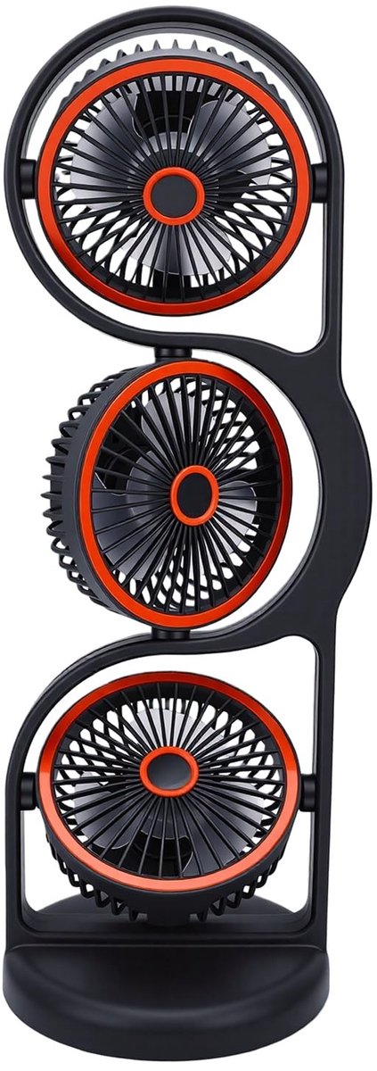 SolidKeus - Draagbare USB Bureauventilator met 3 Snelheden