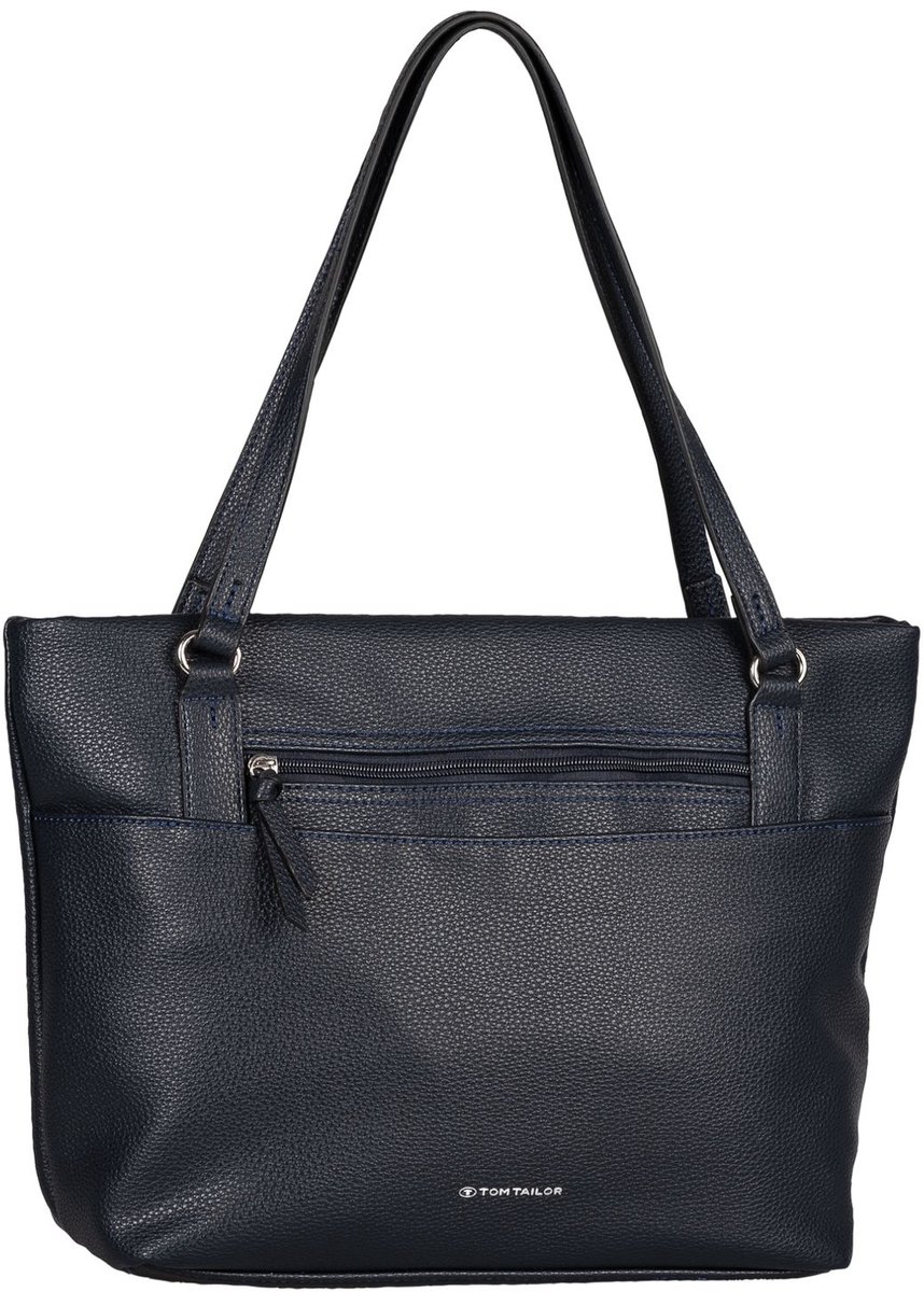 TOM TAILOR shopper Wina Zip Shopper Dark Blue donkerblauw