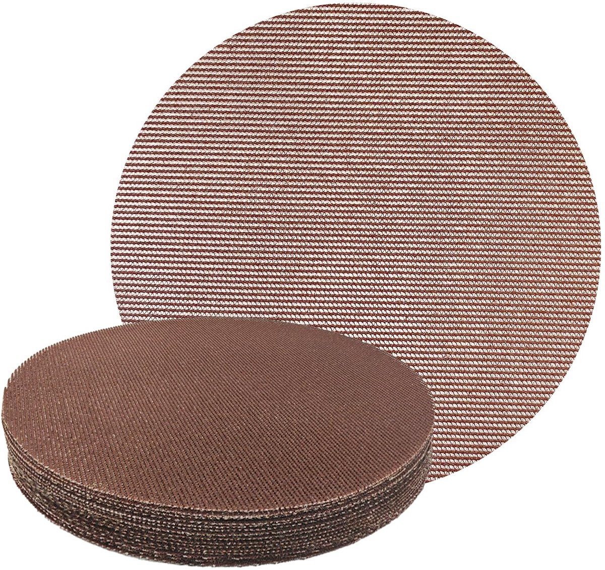 23 stuks klittenband schuurschijven Ø 225 mm, korrel P60-P240, voor hout, plamuur, lak, kunststof