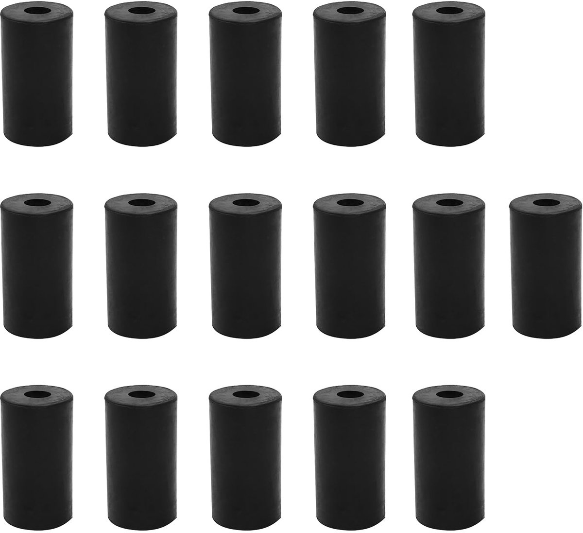 16 stuks rubberen afstandhouders, M8 kunststof afstandshulzen, 25 mm buitendiameter 8 mm, binnendiameter 45 mm dikte, kunststof afstandhouders voor huis, auto, accessoires, container