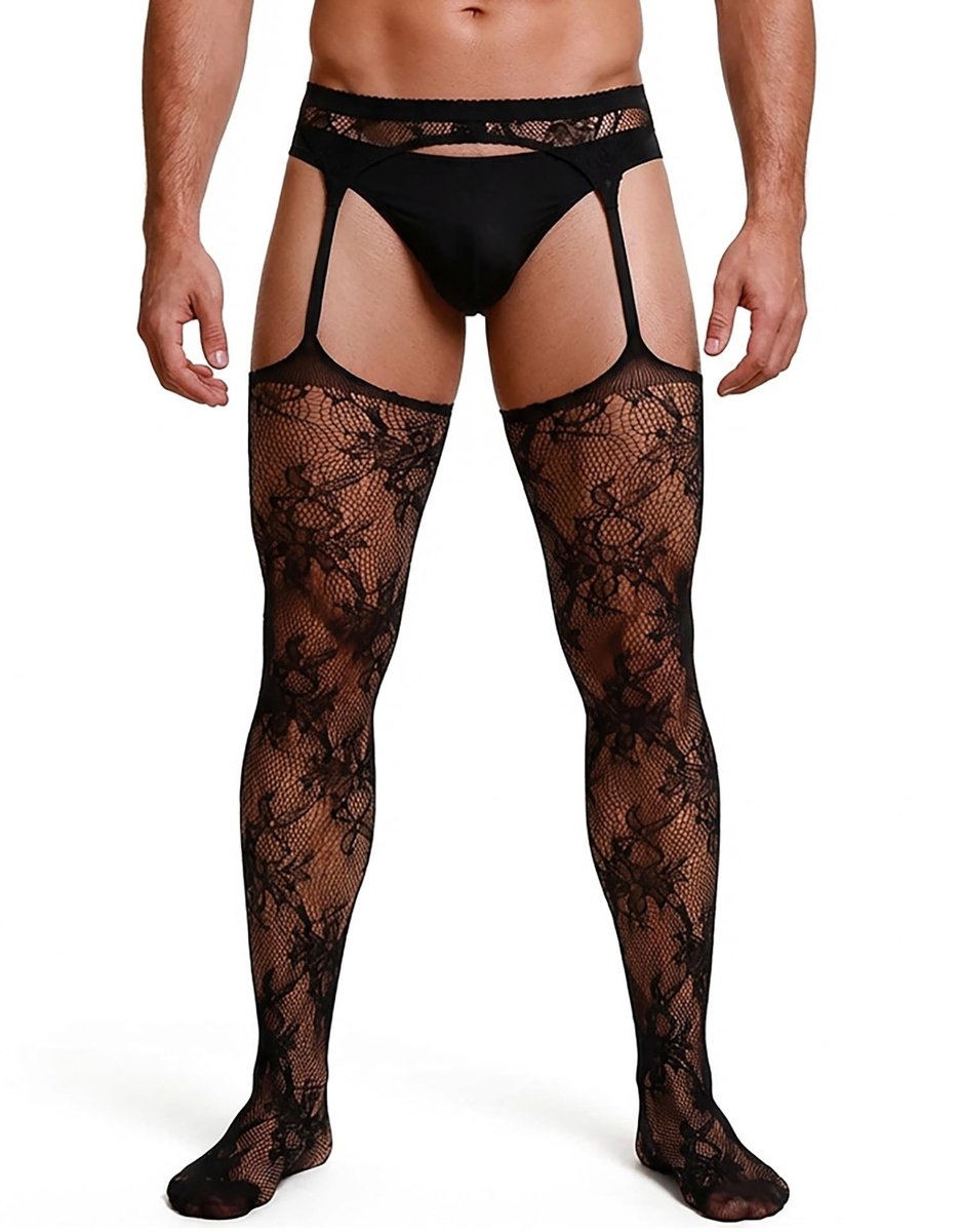SolidKeus - Sexy Panty voor Heren met Open Kruis, Diverse Maten