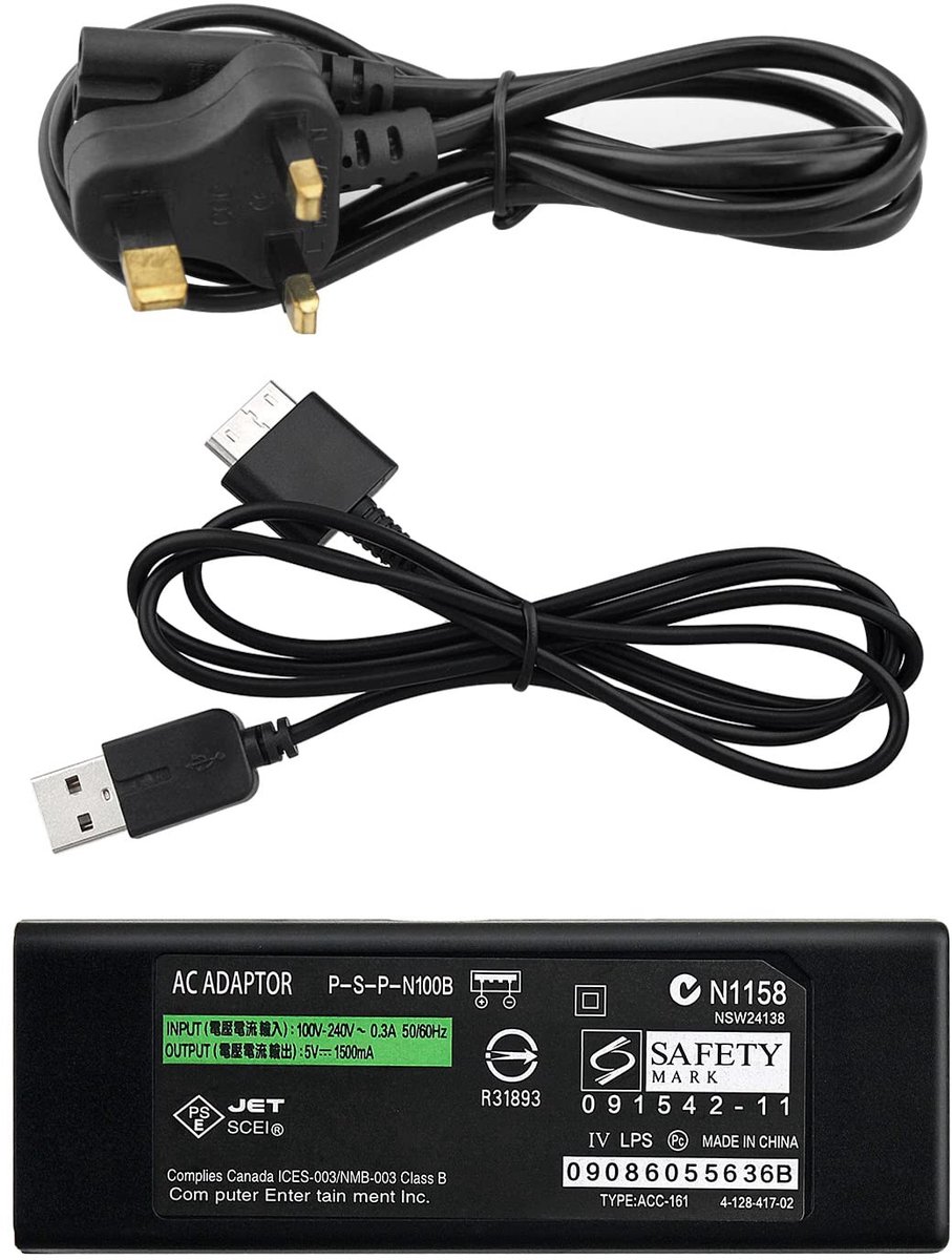 SolidKeus - AC Adapter voor Game Consoles met UK Plug