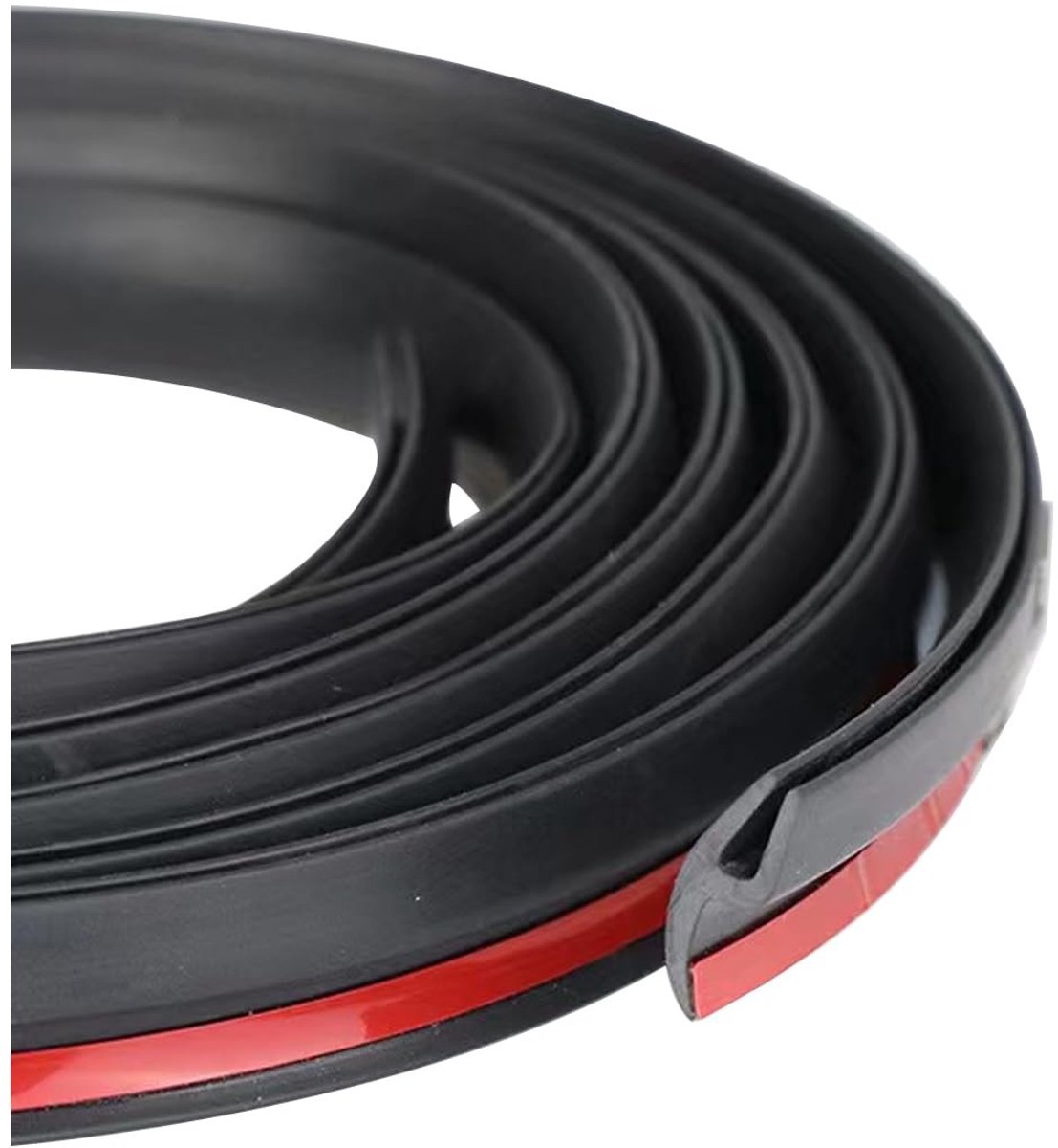 SolidKeus - Auto Deurgat Rubber Seal met Lijm, 2m Lang