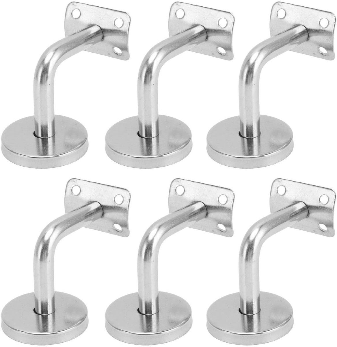 SolidKeus - Set van 6 RVS Handgreep Beugels voor Trappen