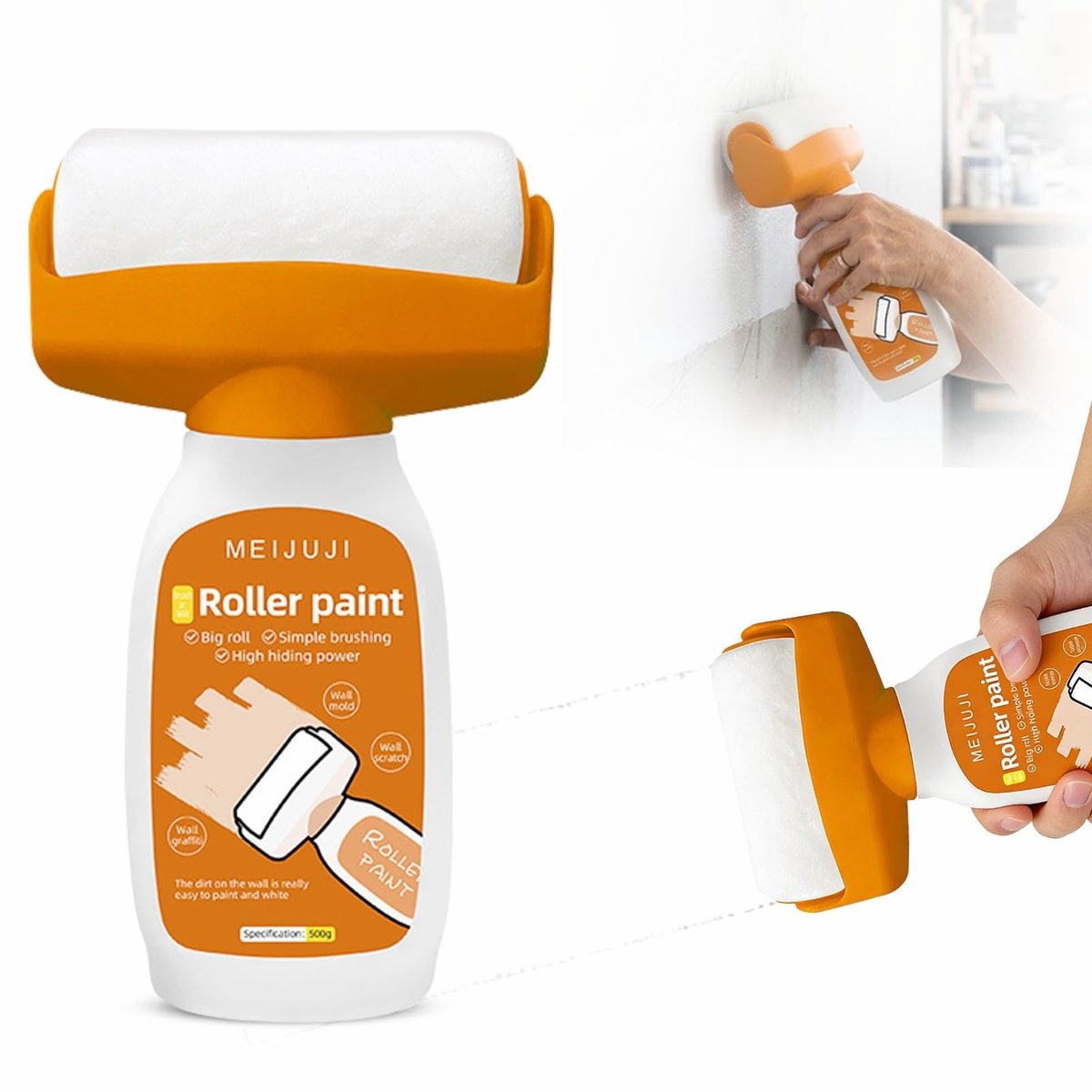 SolidKeus - 2-in-1 Muurreparatieverf voor Wanden en Meubels