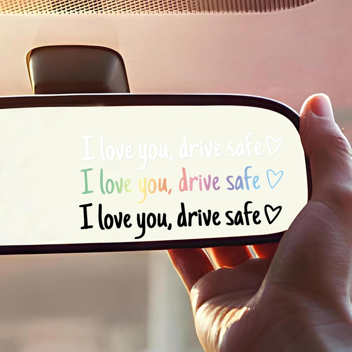 SolidKeus - Set van 6 Drive Safe Stickers