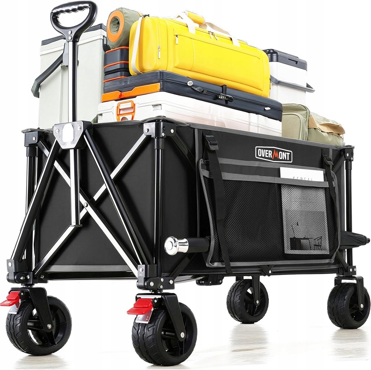 Opvouwbare terreinhandmand met riem - Max. 120 kg