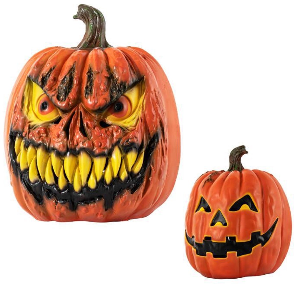 casalora — Halloween-horrorfeestmasker – Pompoenmasker – Horrorthema – Halloween-kostuumaccessoire – Cosplay – Geschikt voor Halloween en gemaskerde bals