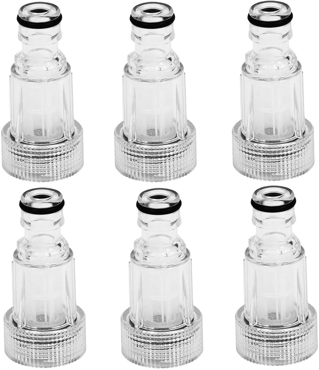 SolidKeus - Set van 6 Filters voor Hogedrukreiniger