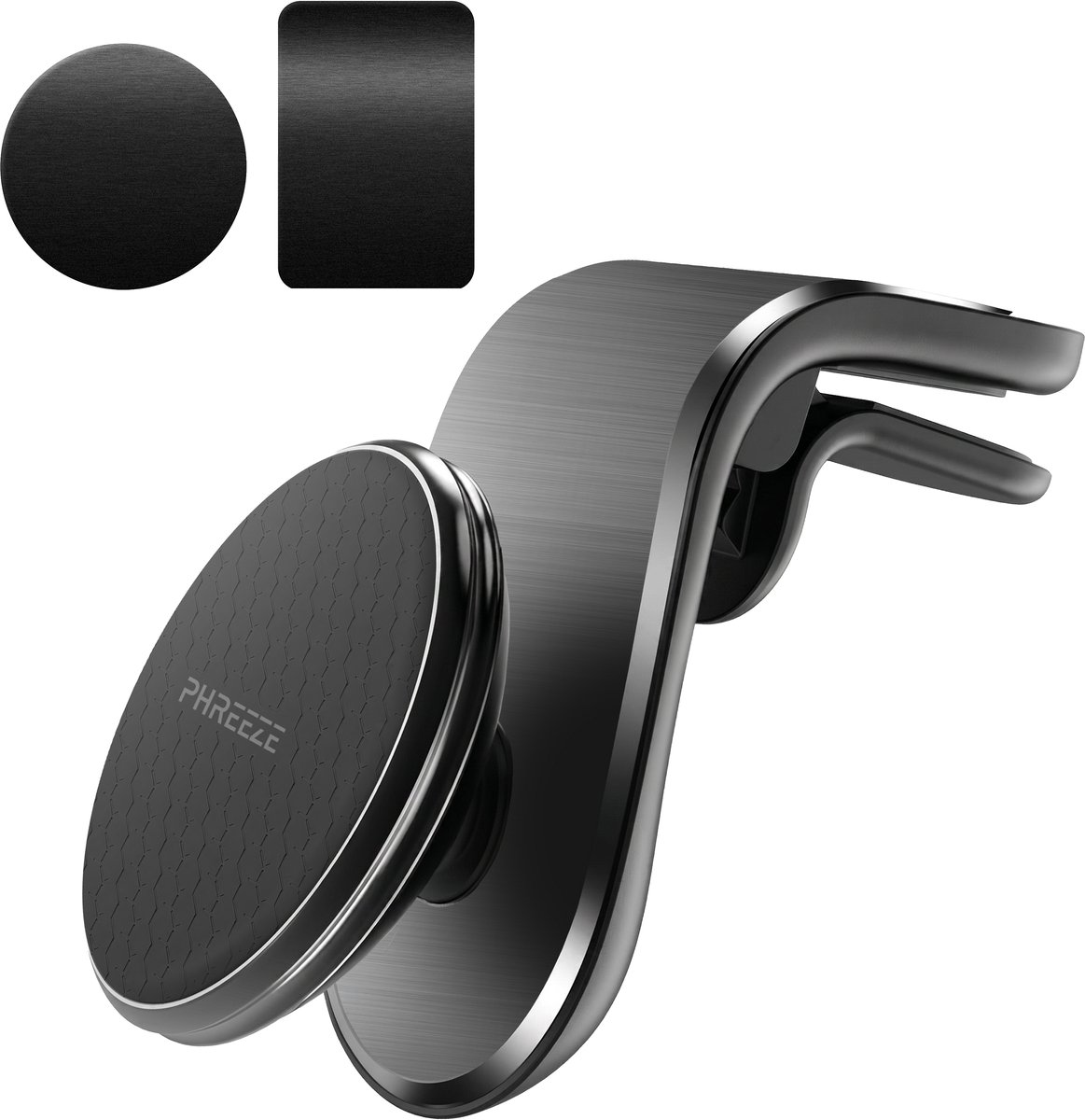 Phreeze C19 - Telefoonhouder Auto Ventilatie - Magnetische Telefoonhouder - GSM Houder Auto - Autohouder Telefoon - Sterk Magneet