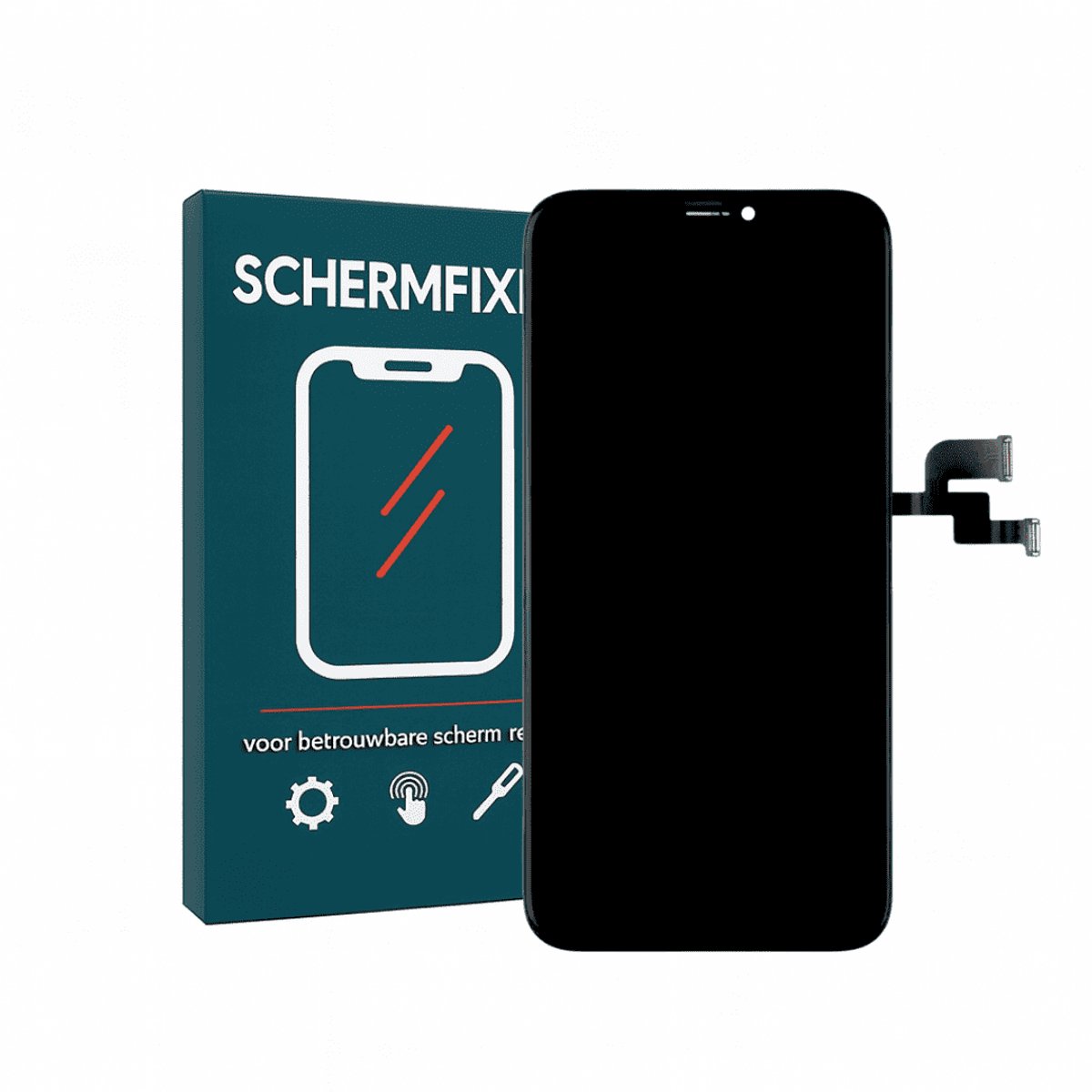 iPhone XS Scherm - LCD Display - A+ Kwaliteit - met Framesticker